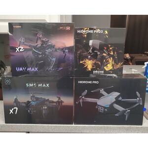 11 Piece Drone Lot Brand New and Sealed